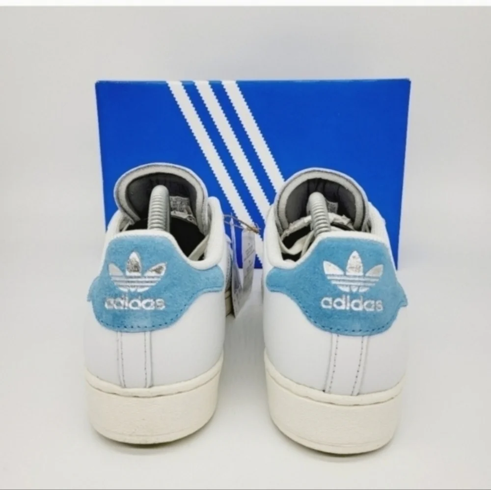 New Adidas Originals Superstar Men's Sneakers Size 9 - Picture 7 of 9